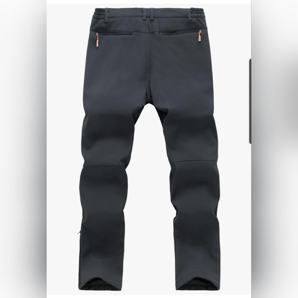 Mens Hiking Snow Ski Pants Waterproof Outdoor Insulated Pants - Picture 6 of 7
